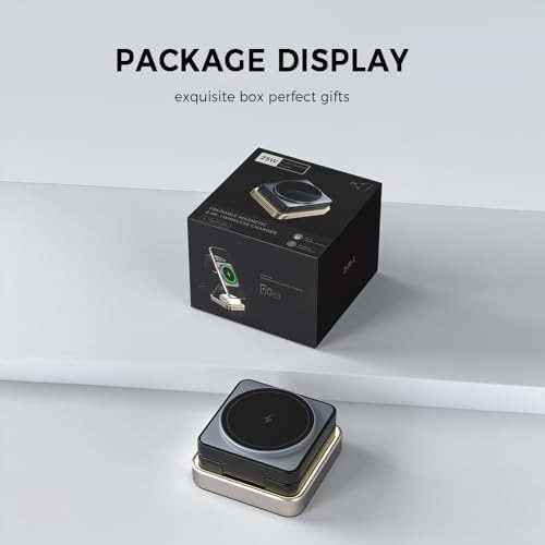 Revolutionize Your Charging Experience with the Ultimate 3-in-1 Fast Charging Station – Magnetic Wireless Dock for i Phone 16 Pro Max, 15, 14, 13, 12, Plus Apple Watch & Air Pods Compatibility – Portable Multi-Device Power Hub with USB-C Headphone Stand for Effortless Tech Management and Unmatched Charging Speed