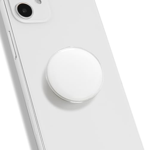 Transform Your Mobile Interaction with the On The Grip Macaron Color Collapsible Phone Grip & Stand – Chic White Round Holder for Optimal Device Control, Universal Compatibility, and Effortless Hands-Free Viewing – Ideal Smartphone Accessory for Secure Handling and Travel-Friendly Design