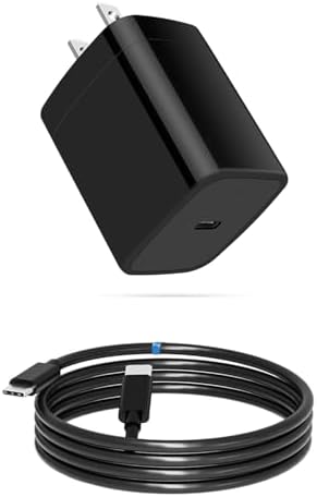 30 W USB-C Fast Charger for Motorola Edge & Razr – Rapid Power Delivery with 5 FT Cable – Essential Charging Solution for 2021-2024 Smartphones – Compact, Durable, and Safe for Everyday Use