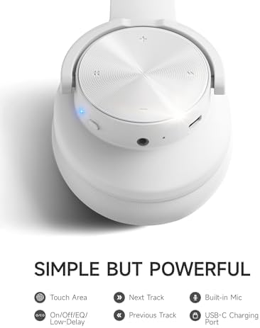 Transform Your Sound Experience with Picun B8 Over-Ear Wireless Bluetooth Headphones – Incredible 120-Hour Battery Life, Custom EQ Modes, and Powerful Deep Bass for Ultimate Immersion – Ideal for Travel, Office, and Daily Adventures in Chic Purple