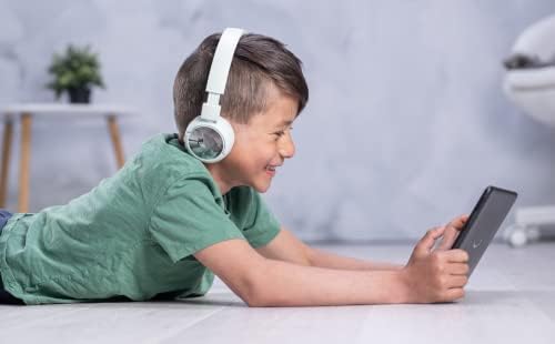 Kid-Safe Bluetooth Headphones in Vibrant Green – Buddy Phones POP for Young Listeners with Volume Limiting & Built-In Microphone – Portable & Foldable Design for Ultimate Comfort in Online Learning, Gaming, and Music Enjoyment – Compatible with i Phone, i Pad, Tablets, and PCs