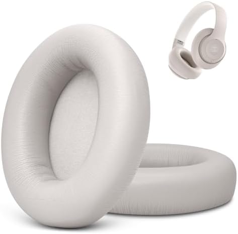 Revolutionize Your Listening with GVOEARS Navy Blue Ear Pads – Premium Protein Leather Replacement Cushions for Beats Studio Pro Wireless Headphones, Unmatched Comfort & Acoustic Excellence, Secure Adhesive for Long-Lasting Fit