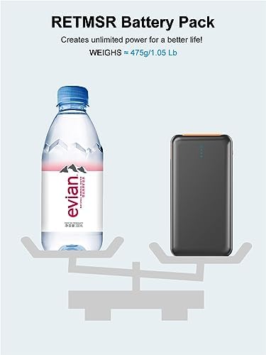 High-Capacity 30,000 m Ah Portable Charger – Rapid 22.5 W Power Bank with 4 Outputs Including PD 20 W USB-C, Ideal for i Phone, Samsung, and Pad Mini – Ultimate On-the-Go Charging Solution for All Devices