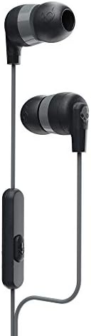 Experience Unmatched Audio Clarity with Skullcandy Ink’d+ Wired Earbuds – Noise-Isolating, Custom Fit Earphones with Built-In Microphone for Hands-Free Calls – Perfect for Travel and Daily Use – Universal 3.5 mm Compatibility – Lightweight Design for On-the-Go Comfort – Elevate Your Listening Experience in Sleek Black