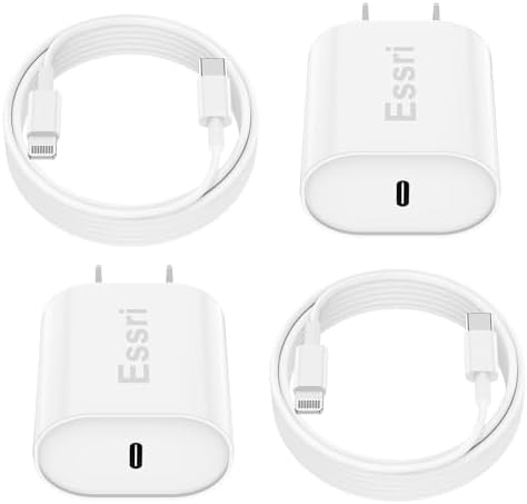 Ultra-Fast Charging Kit for i Phone 14/13/12 – 20 W USB-C Power Block & Dual 6 FT Lightning Cables in Vibrant Green – Superior Compatibility for Pro/Plus Models – Recharge Up to 50% in Just 30 Minutes – Stylish, Durable Design for Daily Use – Maximum Efficiency Meets Trendy Aesthetics