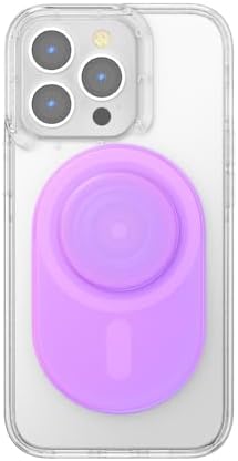 Mag Safe-Compatible Pop Grip with Wireless Charging – Gold Lutz | Enhanced Stability for One-Handed Use, Kickstand Functionality, and Secure Attachment for Ultimate Phone Protection