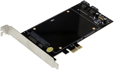 Upgrade Your PC’s Performance with the SEDNA PCIe Dual 2.5-Inch SSD/HDD Adapter – Seamless Storage Expansion with Built-In Power Circuit and Space-Saving Design for Gamers and Content Creators