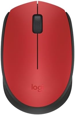 Logitech M170 Wireless Mouse – Ultra-Responsive Optical Tracking, Ambidextrous Design for All Users, 2.4 GHz USB Mini Receiver, 12-Month Battery Life, Perfect for PC, Mac & Laptop – Elevate Your Productivity with Seamless Wireless Freedom