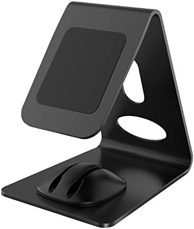 Premium Magnetic Desk Phone Stand by Wix Gear – Durable Metal Holder for i Phone & Android – Efficient Cord Management for a Tidy Workspace – Elevate Your Productivity with Instant Access and Sleek Design – Essential Smartphone Accessory for All Desk Setups