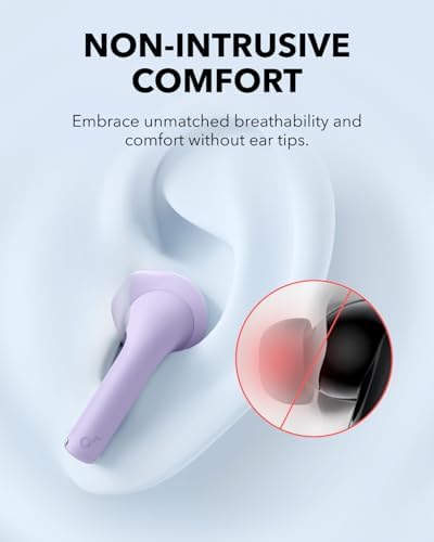 Anker Soundcore K20 i Bluetooth 5.3 Earbuds – Premium Semi-In-Ear Design with 36-Hour Playtime, Quick Charge Feature, Dual-Mic ENC for Superior Call Clarity, Custom EQ via App, IPX5 Water-Resistant Rating, Ergonomic Comfort for All-Day Listening – Transform Your Audio Journey