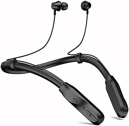I35 Bluetooth Wireless Earbuds – 120 Hours Playtime, IPX5 Waterproof Neckband, Magnetic Suction Design, Skin-Friendly Comfort for Active Lifestyles, Enhanced Device Compatibility