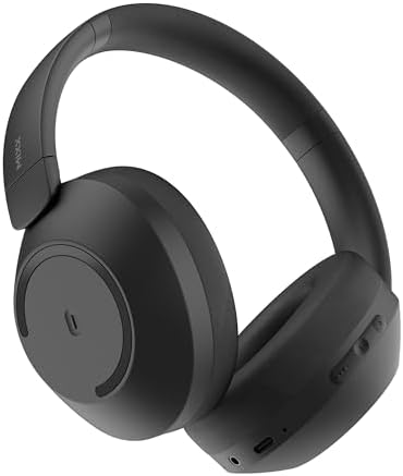 Discover Premium Sound with MIXX Stream Q C2 Over-Ear Wireless Headphones – Enjoy 25-Hour Battery Life, Effortless Bluetooth Connectivity, and Ergonomic Foldable Design for On-the-Go Listening, All Wrapped in a Chic Black Finish