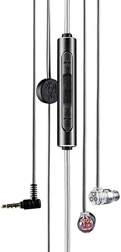 Moondrop Quarks High-Performance IEM Earphones with Micro Dynamic Driver – Exceptional Noise Isolation and Hands-Free Mic for Ultimate Audio Clarity and Comfort