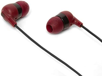 Skullcandy Ink’d+ Cobalt Blue Wired Earbuds – Premium Noise Isolation, Built-in Microphone for Seamless Calls, Travel-Friendly Design with Customizable Ear Gel Sizes, Optimal Audio Experience for Music Lovers