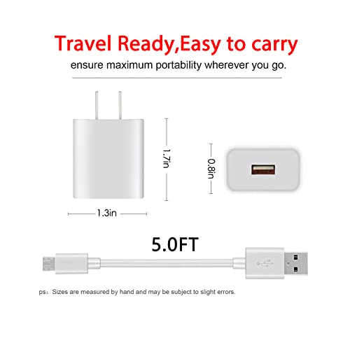 Rapid 9 V Wall Charger Adapter Trio for Smart Device Power: Fast Charging Solution for Arlo, Wyze Cam, and More – Compact, Durable, Multi-Device Convenience for Home and Travel Use