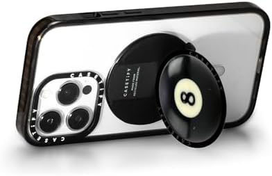 Transform Your Mobile Lifestyle with the CASETi FY Snappy Grip Stand – Stylish Billiard Ball Design, Mag Safe-Compatible Phone Holder for Effortless Hands-Free Viewing and Portable Convenience