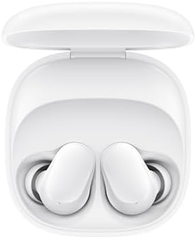 Xiaomi Redmi Buds 6 Play: Advanced 10 mm Dynamic Driver Earbuds with Superior AI Noise Cancellation | Unmatched 36-Hour Playback for Continuous Enjoyment | Bluetooth 5.4 for Quick and Reliable Connection | Ultra-Lightweight Design with Intuitive Touch Controls | Global Edition in Elegant White – Elevate Your Sound Experience Now