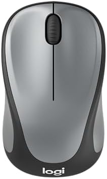 Logitech M317 Colt Glossy Wireless Mouse – Ultra-Responsive 2.4 GHz Connection, 1000 DPI Precision Tracking, 12-Month Battery Life – Ideal for PC, Mac, Laptops, and Chromebooks – Ultimate Comfort and Portability for Work and Play