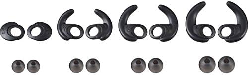 Audio-Technica ATH-SPORT90 BTBK Sonic Sport Wireless Earbuds – Premium Bluetooth In-Ear Headphones for Active Lifestyles with Enhanced Durability and Comfort