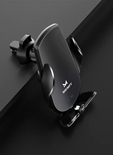 Innovative Wireless Car Charger Mount with Auto-Clamping Technology – 15 W Qi Fast Charging for All Smartphones, Magnetic DC Compatibility, and Sleek Design for Effortless Convenience in Your Vehicle