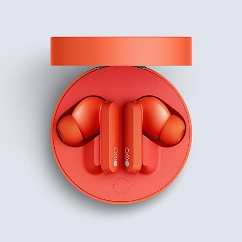 CMF Buds Pro Wireless Earbuds – Advanced Noise Cancellation Up to 45 d B, Bluetooth 5.3 for Swift Connectivity, Ultra Bass for Immersive Sound, 39 Hours Playback, IP54 Sweat Resistance, 6 HD Mics for Crystal Clear Calls, App Compatibility for i OS & Android – Orange Finish for a Stylish Touch