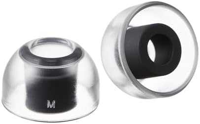 Upgrade Your Listening Experience with AZLA Sedna Earfit Crystal Tips for Galaxy Buds 2 Pro – Smoky Black – Customizable Noise-Canceling Earbud Tips (M/ML/L) for Ultimate Comfort and Superior Sound Isolation – Precision Fit for Enhanced Audio Clarity and Longevity