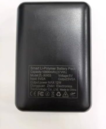 Ultimate 10000 m Ah Heated Vest Battery Pack – Compact Dual USB Power Bank for Enhanced Outdoor Comfort, Compatible with Heated Clothing and Fast Charging Solutions, Lightweight and Portable for Hiking, Skiing, and Daily Adventures