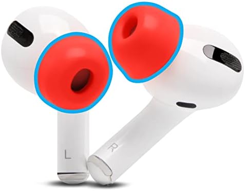 Upgrade Your Sound Experience with WC Tip Z Memory Foam Ear Tips for Air Pods Pro | Enhanced Comfort, Superior Noise Isolation, and Quick Foam Rebound | Perfect Navy Blue Fit for Charging Case | Ideal for Audiophiles and Active Users