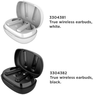 Transform Your Audio Journey with Radio Shack Bluetooth 5.2 Wireless Earbuds – Advanced Active Noise Cancelling, IPX5 Waterproof Rating for Unmatched Durability, 400 m Ah Battery for All-Day Listening, and Ergonomically Designed for Comfort and Stability in Any Activity