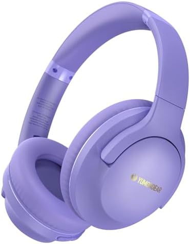Premium Bluetooth Over-Ear Headphones with 80-Hour Playtime, Custom EQ Settings, and Enhanced Noise-Cancellation Microphone for Superior Call Clarity – Foldable Wireless Headset Ideal for Travel, Gym, Office, and Home Enjoyment with Rich Deep Bass and Unmatched Comfort
