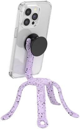 Universal Hot Pink Flexible Phone Mount & Stand – Versatile Tripod for All Devices – Ultimate Content Creation Companion with Bendable Silicone Arms – Perfect for Video Calls, Cooking, Gym Workouts & Adventures – Effortlessly Secure Your Phone or Tablet at Any Angle – Compatible with Pop Sockets Grips & Slides – Compact Design for Easy Transport and Storage
