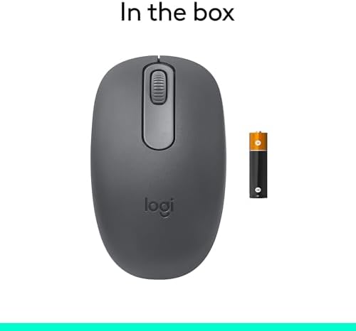 Logitech M196 Rose Bluetooth Wireless Mouse – Compact, Ambidextrous Design for Effortless Navigation on Laptops & Tablets, Exceptional 12-Month Battery Life, Smooth Tracking for PC and Mac Users, Perfect for Professionals on the Go