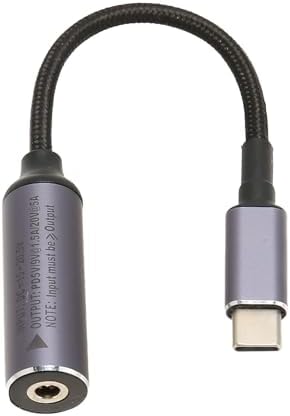 DC 3.5 mm x 1.35 mm Female to USB C Male PD Charging Cable – Ultra-Fast Charging, Compact and Durable Design for Tablets, Laptops, and Smartphones – Enhance Your Tech Efficiency with Reliable Power Connection for Home, Office, and Travel