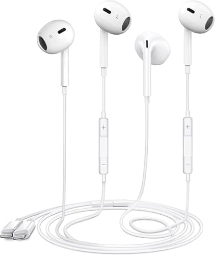 Discover Unmatched Sound Quality with Our 2-Pack Wired Earbuds for i Phone – Premium Noise-Cancelling Headphones with Built-In Microphone & Volume Control for Effortless Use Across i Phone 14/Pro/Max/Plus/13/12/11/XR/XS/X/8/7/SE – Perfect for Music, Calls, and Immersive Entertainment Experience. These ergonomically designed earbuds deliver superior audio clarity while expertly minimizing background noise, making them an ideal choice for both music enthusiasts and busy professionals seeking an optimal listening experience. Equipped with user-friendly volume control and a built-in microphone, manage your calls and audio seamlessly without interruptions. Plug-and-play functionality ensures instant compatibility with your i Phone, allowing you to enjoy rich, immersive sound quality right out of the box. Crafted from durable materials, this 2-pack offers long-lasting comfort and convenience, whether for daily commutes, workouts, or leisurely home listening. Elevate your audio journey with these essential wired earbuds that provide both reliability and exceptional performance.