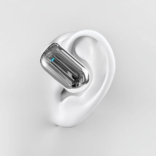 Revolutionary Bluetooth 5.4 Open Ear Wireless Earbuds with 50-Hour Battery Life – Secure Earhook Design for Ultimate Comfort in Running, Fitness, and Yoga – Stay Aware and Active with Lightweight Air Conduction Technology and Intelligent LED Charging Case for Dynamic Lifestyles
