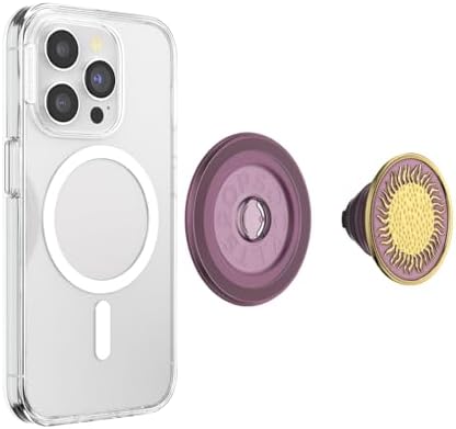 Mag Safe Pop Grip: Stylish Magnetic Phone Stand with Customizable Enamel Mosaic Design – Secure Grip, Hands-Free Kickstand, and Wireless Charging Compatible Accessory for Enhanced Mobile Experience