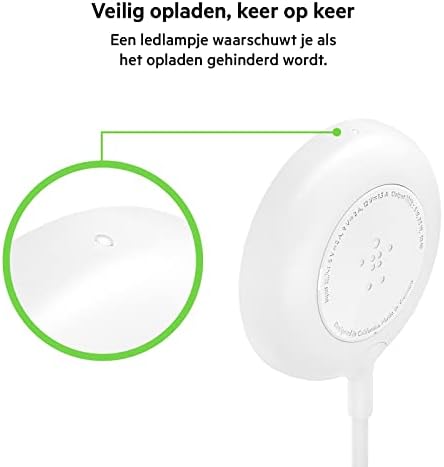 Belkin Magnetic Wireless Charger for i Phone 12 Series – Qi-Certified Fast Charging Pad with 2 m Extra-Long Cable, Mag Safe Compatible, Sleek Design for Optimal Device Alignment and Effortless Power on the Go