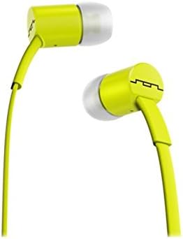 SOL REPUBLIC Jax Wired In-Ear Headphones for Android – Tangle-Free, Noise-Isolating Audio Experience with 4 Ear Tip Sizes for Customized Comfort – Stylish Red Design Perfect for Calls & Music Playback