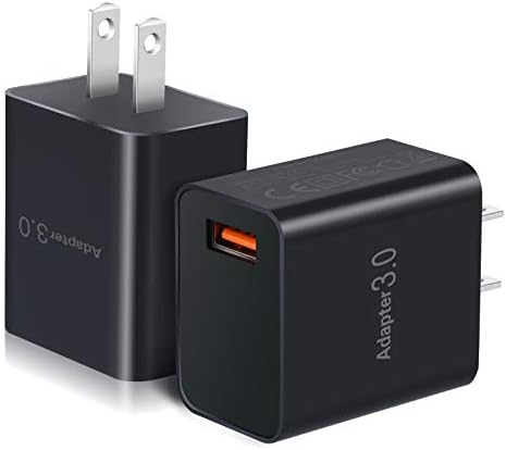 OKRAY 2-Pack 18 W Quick Charge 3.0 USB Wall Charger Block – Dual Fast Charging Power Adapters for i Phone 16/15/14/13/12/11 Pro & Samsung Galaxy S25/S24/A16/A15 – Compact, Reliable, and Efficient Charging Solution for Home and Travel