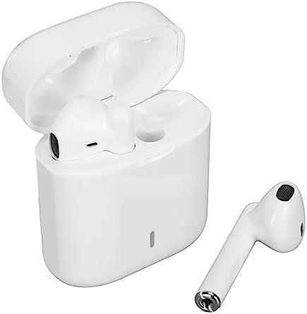 V77 Bluetooth 5.3 Noise Cancelling Earbuds – 80 Hours Standby, Touch Control Sports Headphones with Bass Stereo Sound, Ergonomic Fit & Power Display Charging Case – Ideal for Active Lifestyles and Immersive Audio Experiences