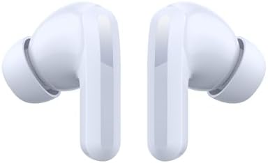 Xiaomi Redmi Buds 5 Wireless Earbuds – Exceptional 46 d B Active Noise Cancellation, 40-Hour Extended Playtime, Cutting-Edge Bluetooth 5.3 Connectivity, Sleek White Aesthetic for Ultimate Comfort and Versatility in Any Environment