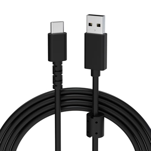 Replacement USB Type-C Data Charger Cable Cord Compatible with Logitech G733 Lightspeed/G PRO X Wireless Gaming Headset, MX Keys S Keyboard,MX Master 3/3S,MX Anywhere 3/3S Mouse, 5.9FT/1.8m – Enhanced Compatibility and Speed