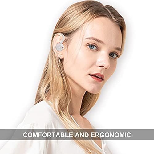 Ultimate Green Wireless Earbuds with Earhooks – Bluetooth 5.1 Noise Cancelling Sports Headphones, Waterproof Design for Secure Fit During Workouts, Compact Earphones for Enhanced Sound Quality and Durability