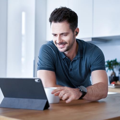 Experience Audio Freedom with Foxeye Bluetooth 5.3 Wireless Earbuds – 30-Hour Playtime for Uninterrupted Listening – Deep Bass and Advanced Noise Cancellation for Music, Gaming, and Calls – Lightweight, Stylish White Design for All-Day Comfort and Performance