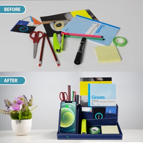 Transform Your Workspace: Premium Fast Wireless Charging Station with Desk Organizer for i Phone 16/15/14/13/12/11 Series – Streamline Charging and Declutter Your Environment for Home or Office Efficiency