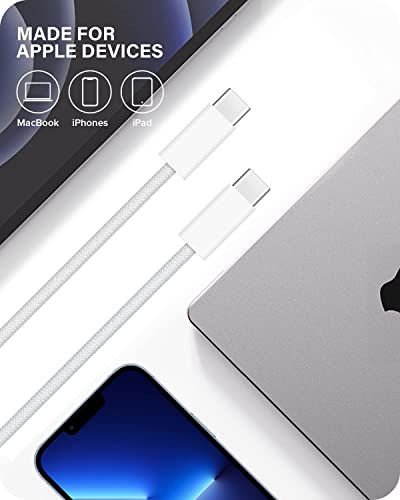 KUEVKA 10 Ft Fast Charging i Pad Charger – 20 W USB-C Power Adapter Cable for i Pad Pro 12.9/11 inch, i Pad 10.9 (10 th Gen), Air 5 th, Mini 6 th – Ultimate Charging Flexibility and Enhanced Compatibility for Rapid Power-Up Sessions