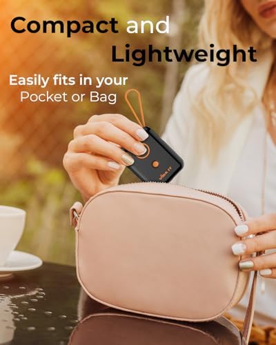 Ultimate 10000 m Ah Power Bank for Heated Clothing – Fast Charging USB Charger with Built-In Cable for i Phone & Android – Lightweight Portable Battery Pack for Heated Jackets, Vests, and Stadium Seats – Stay Warm and Powered Up Anywhere