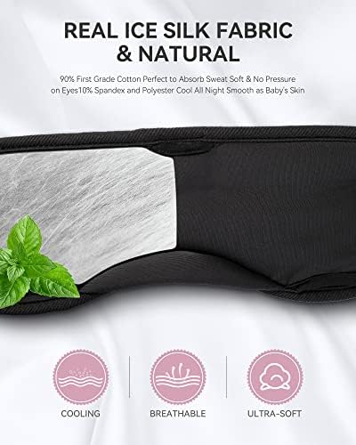 Transform Your Sleep Experience with the MUSICOZY Bluetooth Sleep Mask – Premium Wireless Eye Cover Featuring Built-In Earbuds for Ultimate Comfort, Perfect for Side Sleepers, Office Relaxation, and Travel – Advanced Bluetooth 5.4 Connectivity for Effortless Pairing and High-Quality Sound, Ideal Tech Gift for Anyone Seeking Restful Slumber.