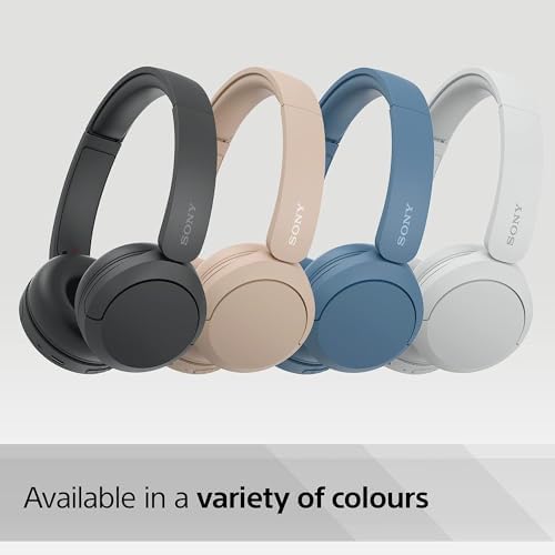 Discover the Ultimate Audio Freedom with Limited Edition Sony WH-CH520 Wireless Bluetooth Headphones in Chic Cappuccino/Beige – Enjoy 50-Hour Battery Life, Quick Charge Feature, and Luxurious Comfort for Uninterrupted Listening on the Move!