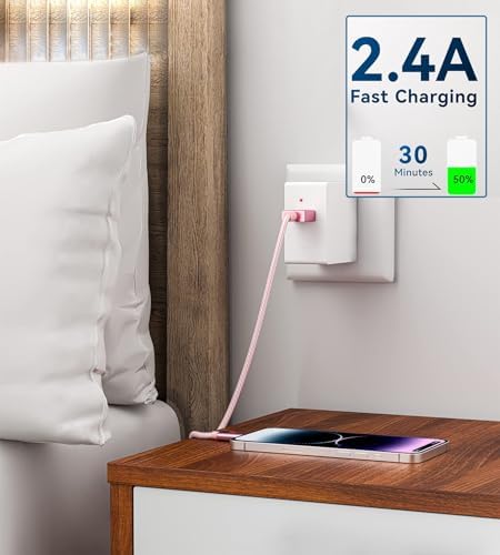 Apple MFi Certified Lightning to USB Adapter Cable – High-Speed Data Transfer & Rapid Charging OTG Cord for i Phone 14, 13, 12, 11 Pro Max, XS, XR, X, 8, 7, 6 S, 6 Plus, SE, 5 S, 5 C, i Pad Mini, Air & Pro – Durable Design for Enhanced Performance and Compatibility